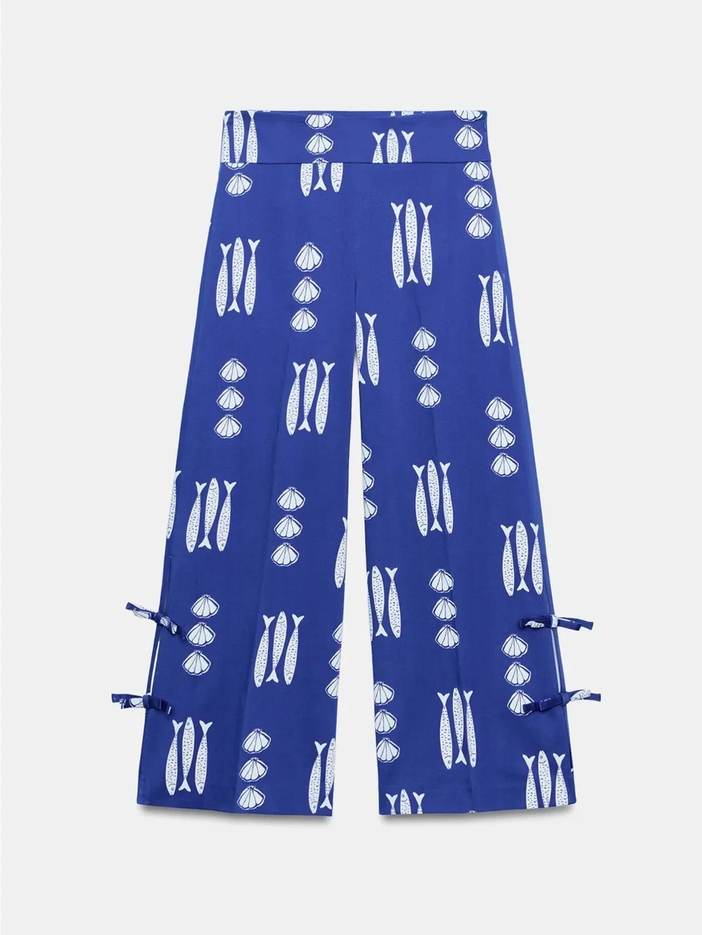 Zara PRINTED TIE CULOTTES